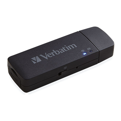 Verbatim MediaShare Wireless Mini quick start guide Verbatim MediaShare Wireless Mini quick start guide