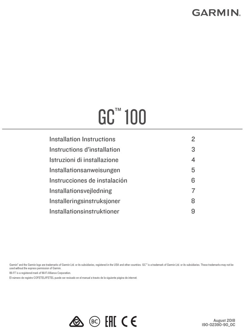 Garmin GC 100 User manual