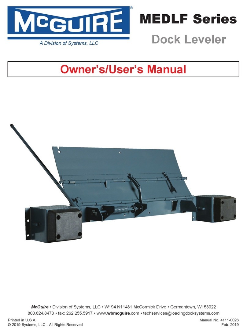 McGuire MEDLF Series user manual McGuire MEDLF Series user manual