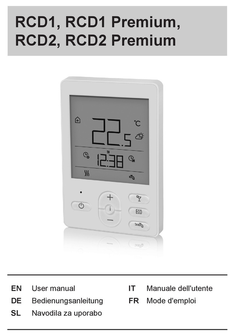 Seltron RCD1 Premium user manual