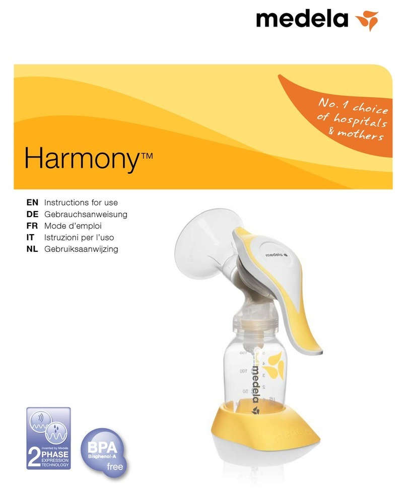 Medela Harmony Instructions for use