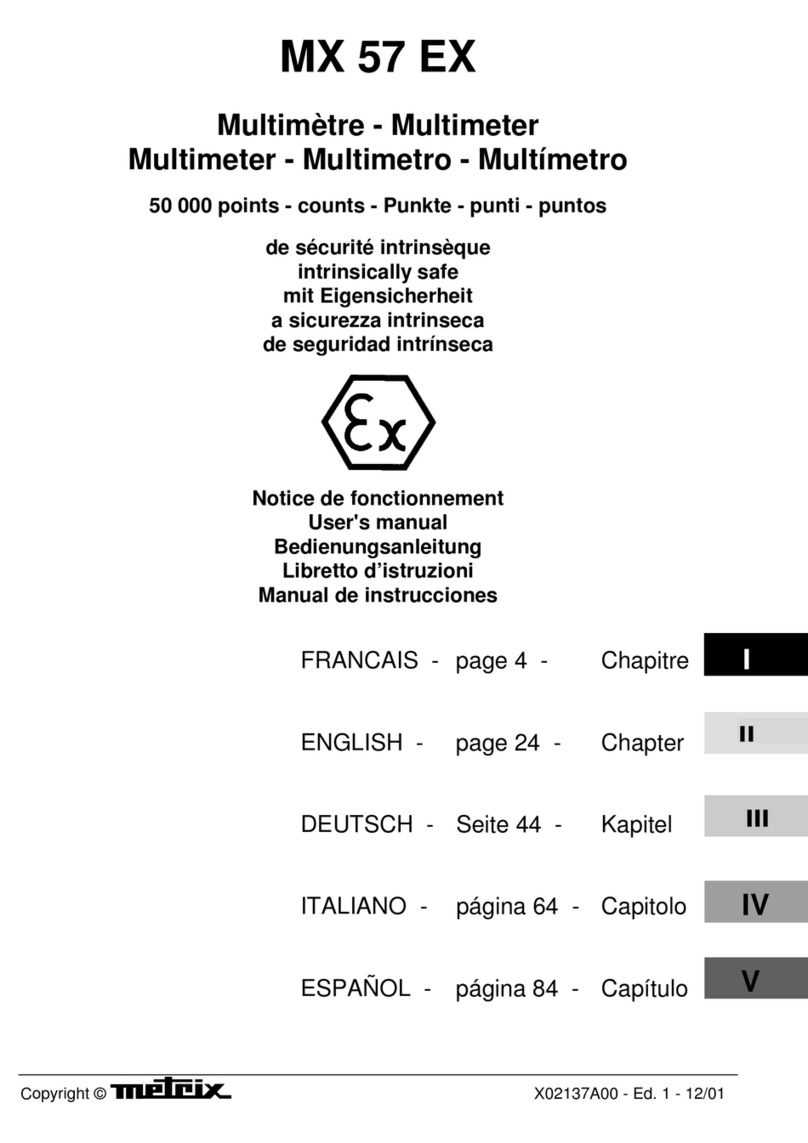 Metrix Checkweigher user manual