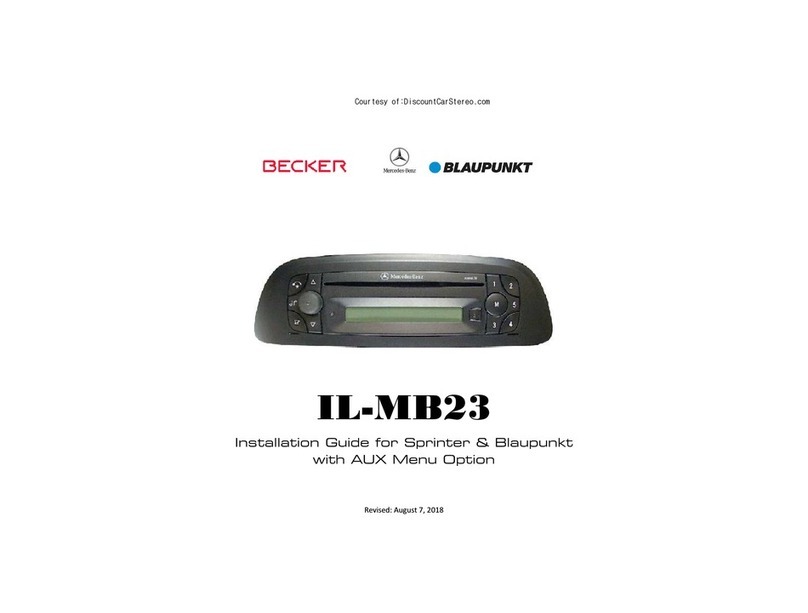 Blaupunkt IL-MB23 User manual Blaupunkt IL-MB23 User manual