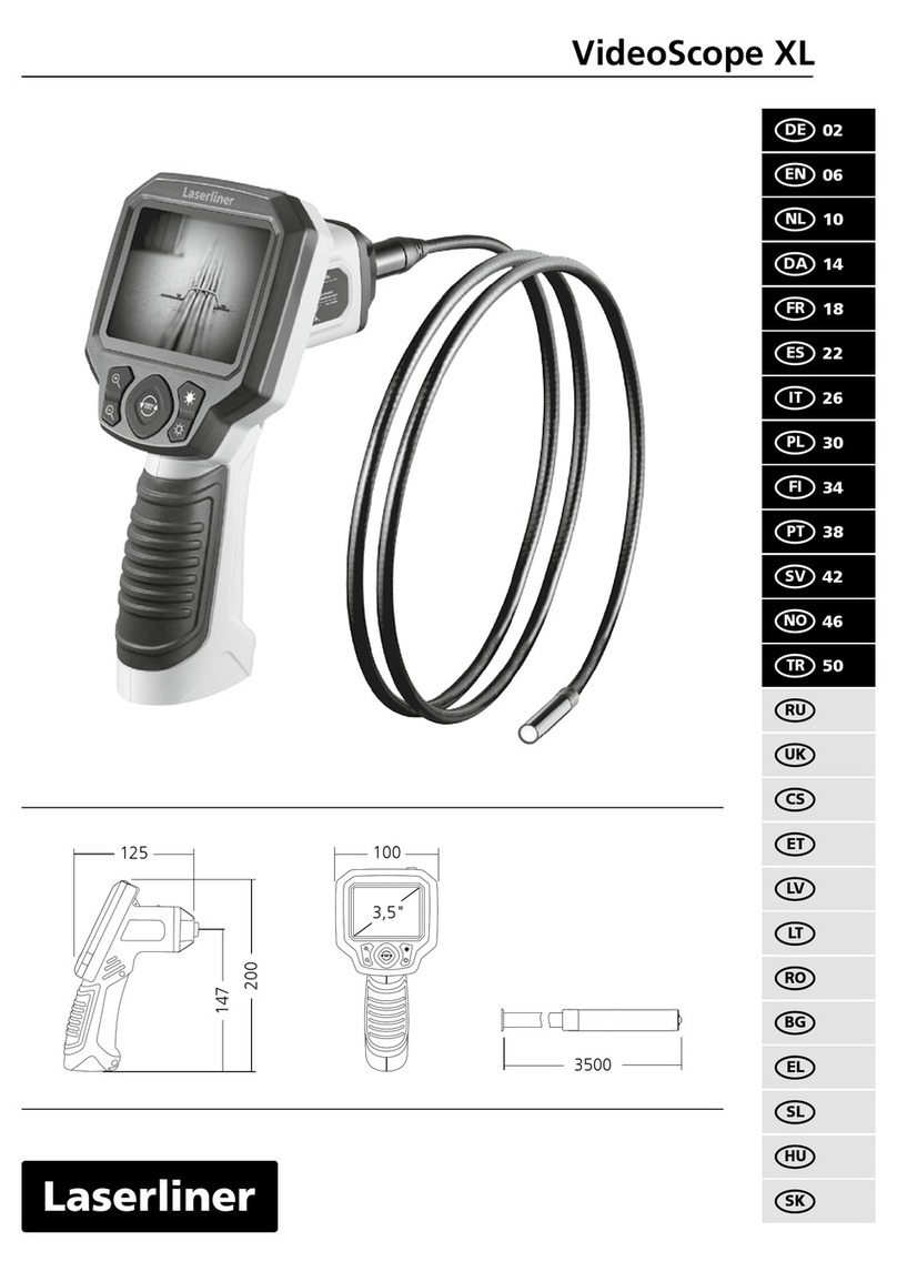 LaserLiner VideoScope XL User manual