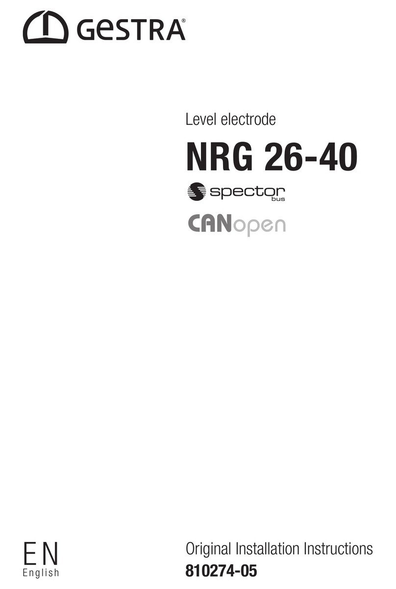 GESTRA NRG 26-40 Original Installation Instructions
