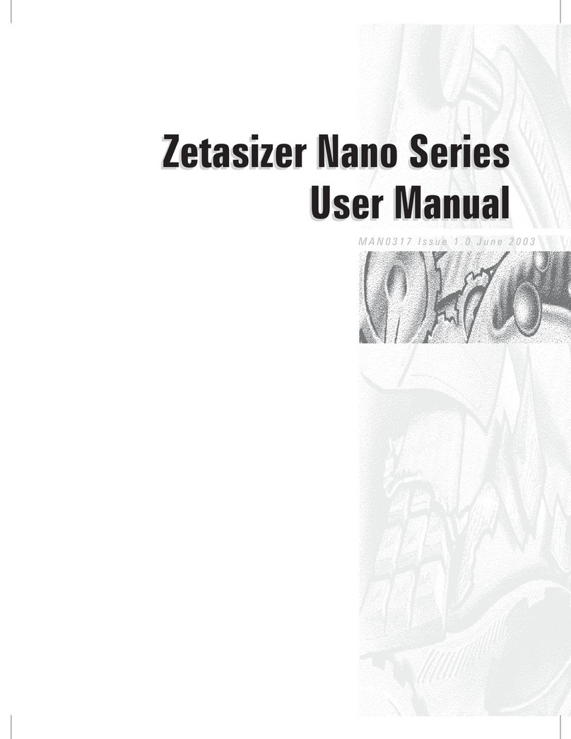 Malvern Zetasizer Nano Series user manual