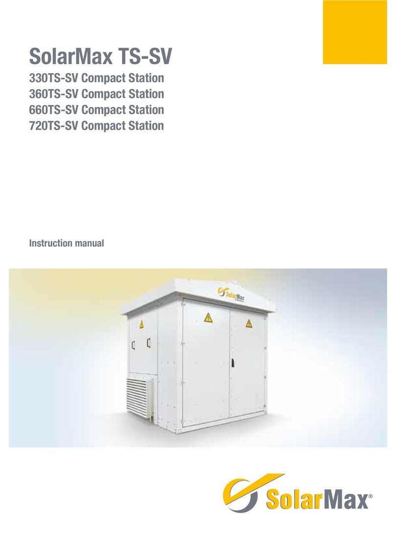 SolarMax 360TS-SV Compact Station User manual