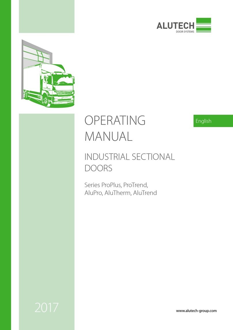 Alutech ProPlus Series operating manual Alutech ProPlus Series operating manual