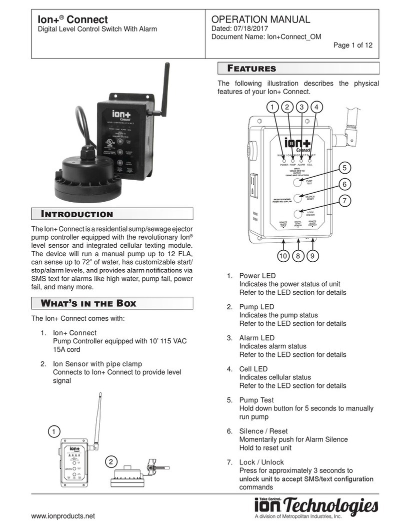Ion Technologies Ion+ Connect Operation manual