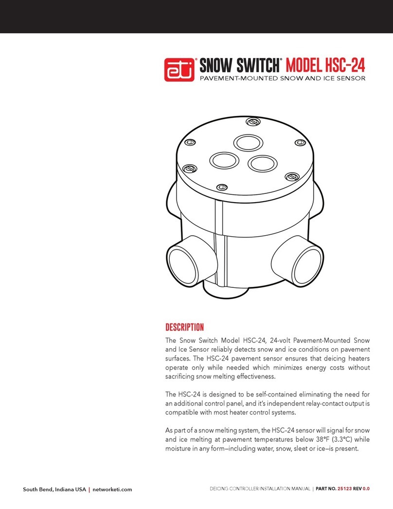 ETI SNOW SWITCH HSC-24 installation manual