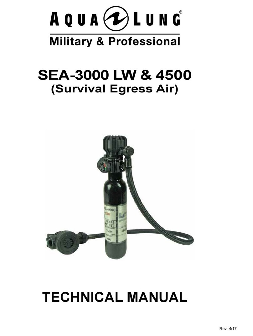 Aqua Lung EA-4500 LW Technical manual