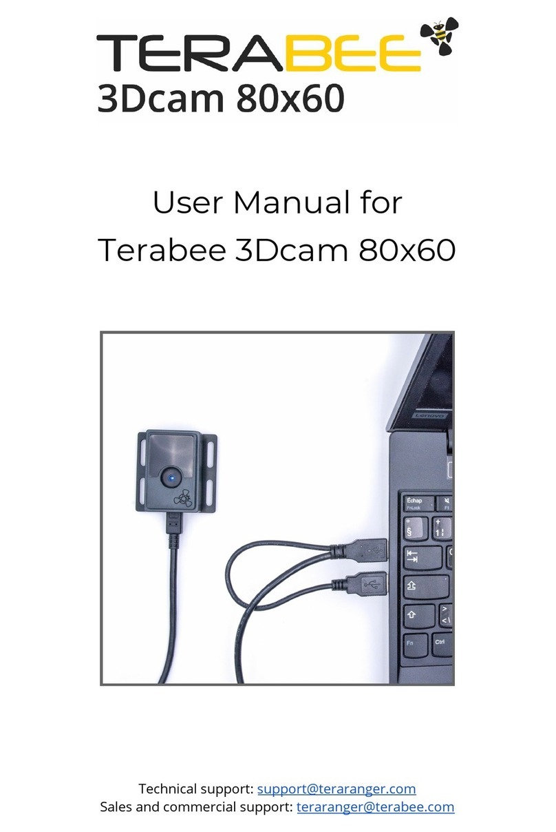 TeraBee 3Dcam 80x60 User manual