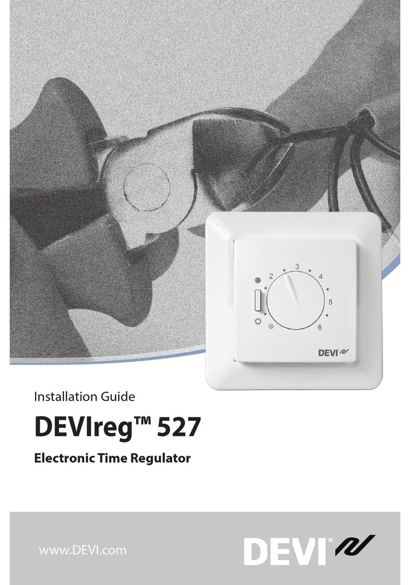 DEVI DEVIreg 527 installation guide