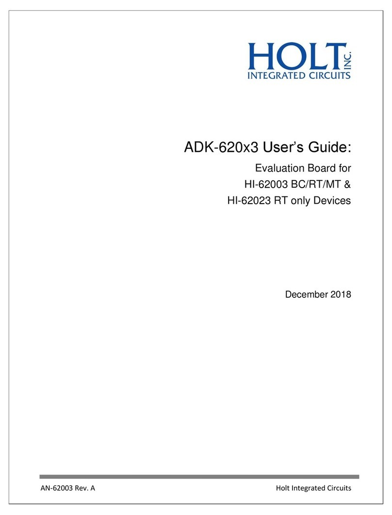 HOLT ADK-620x3 user guide