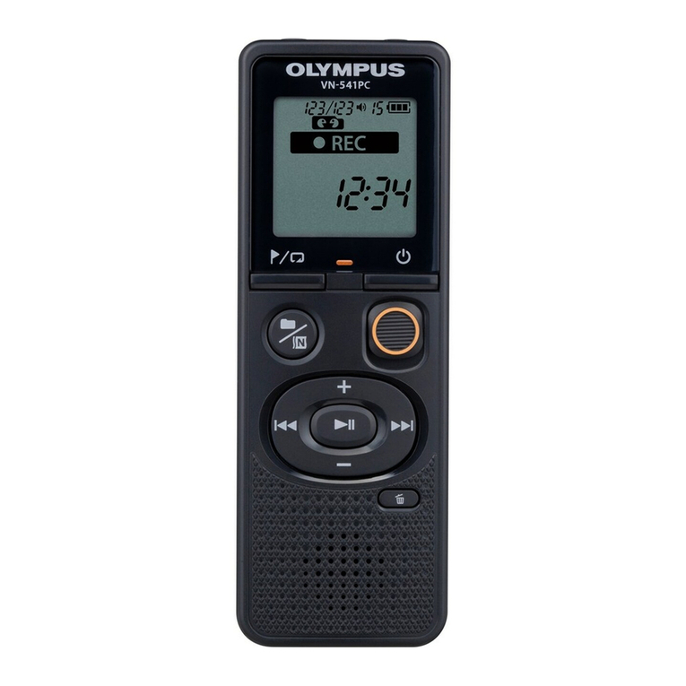 Olympus VN-541PC Installation guide