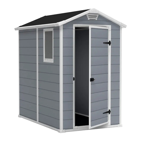 Keter MANOR 4x6S User manual Keter MANOR 4x6S User manual