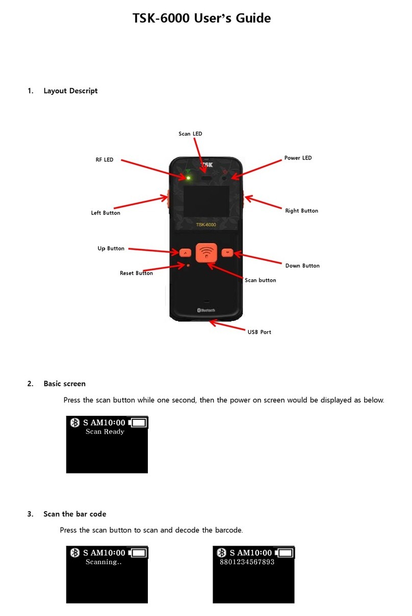 TechScan TSK-6000 user guide
