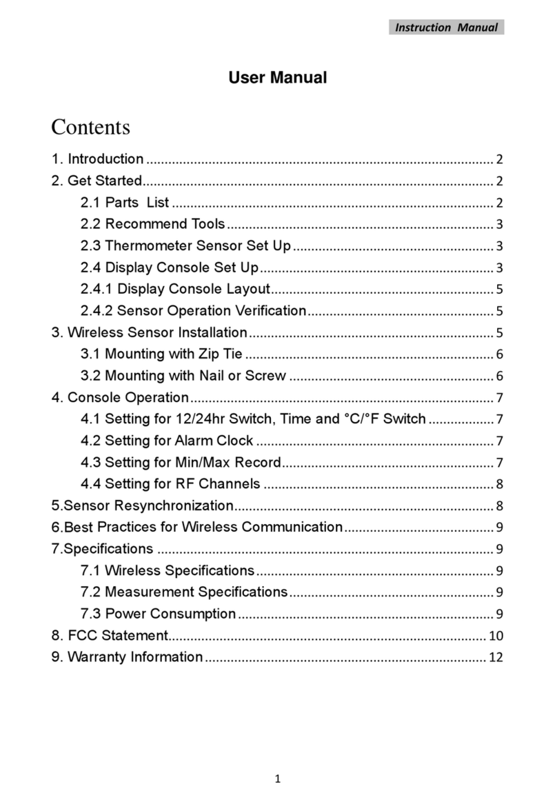 ECOWITT WH0280 User manual