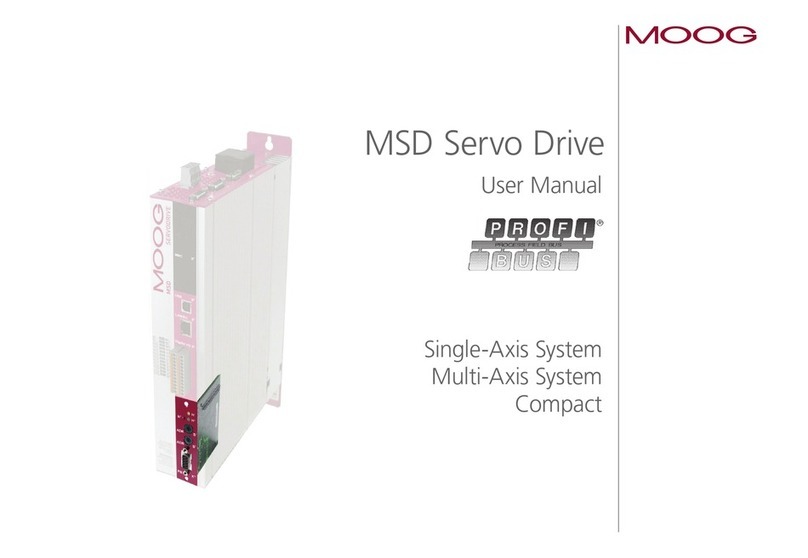 Moog MSD User manual