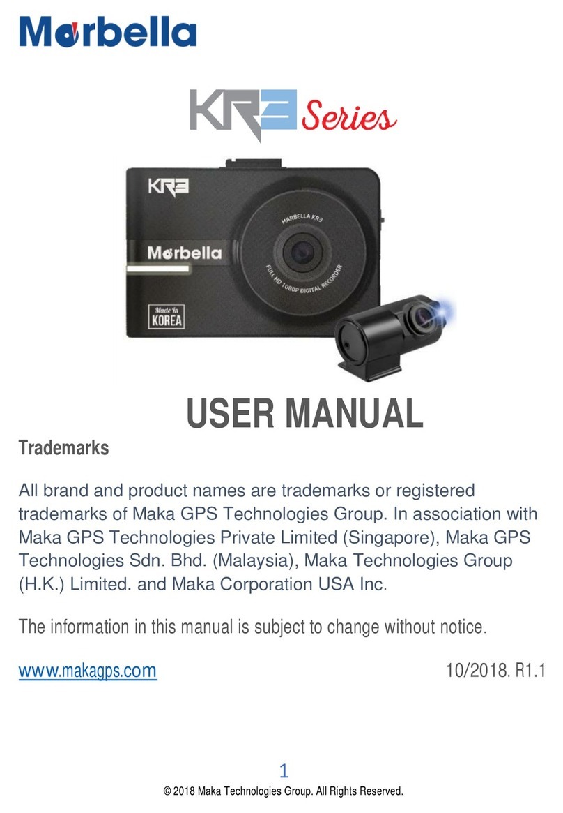 Marbella KR3 series user manual