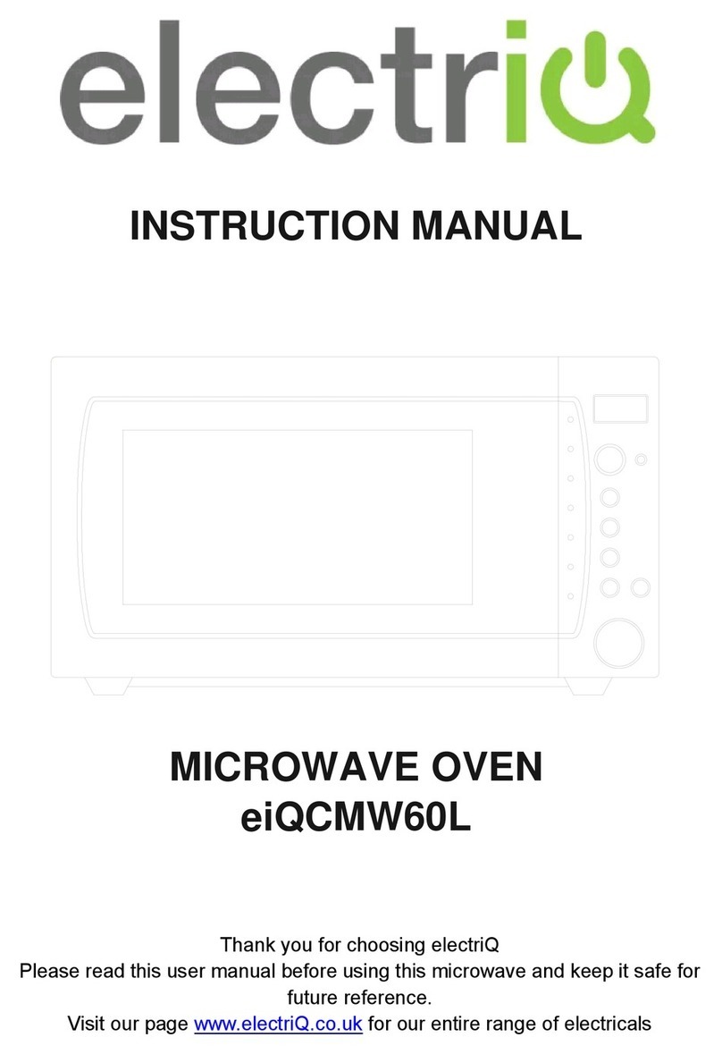 ElectrIQ eiQCMW60L User manual