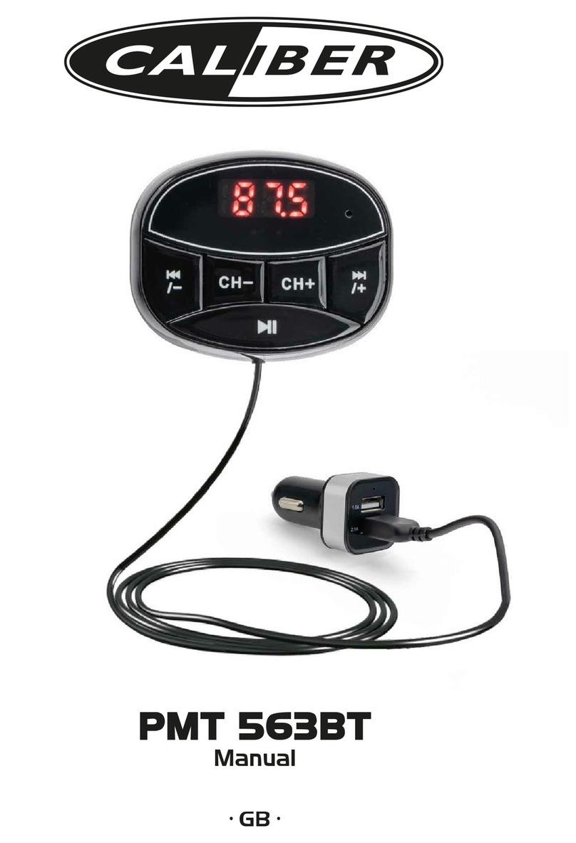 Caliber PMT 563BT manual