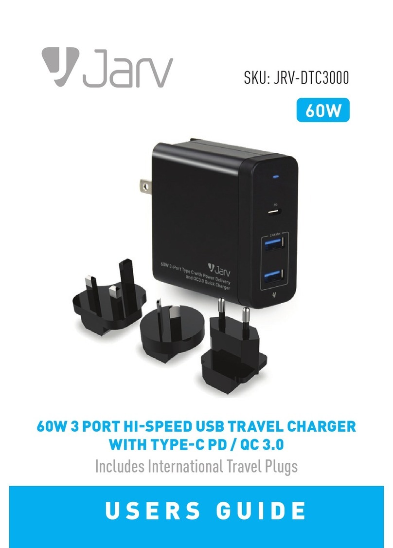 Jarv JRV-DTC3000 user guide