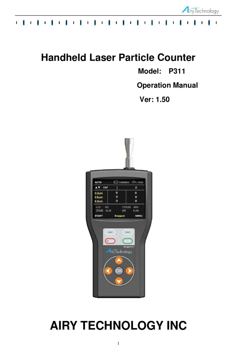 AIRY TECHNOLOGY P311 Operation manual