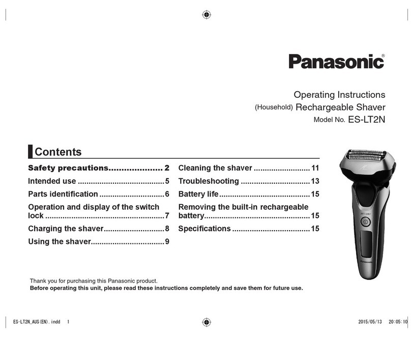 Panasonic ES-LT2N operating instructions