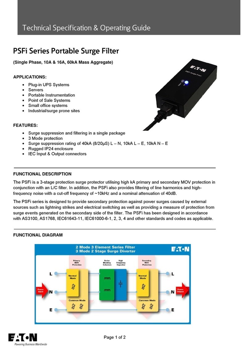 Eaton PSFi Series operating guide