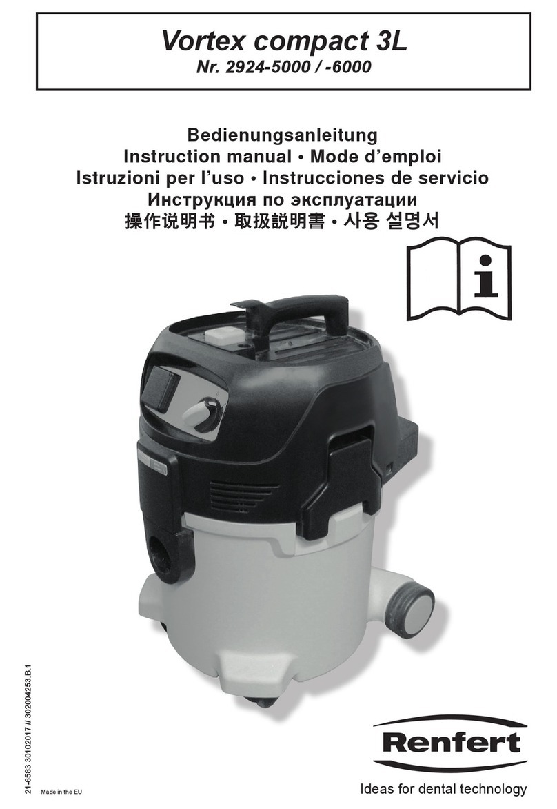 Renfert Vortex compact 3L User manual