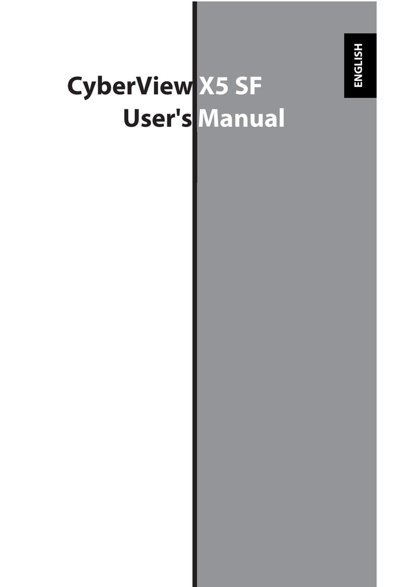 CyberView X5 SF user manual