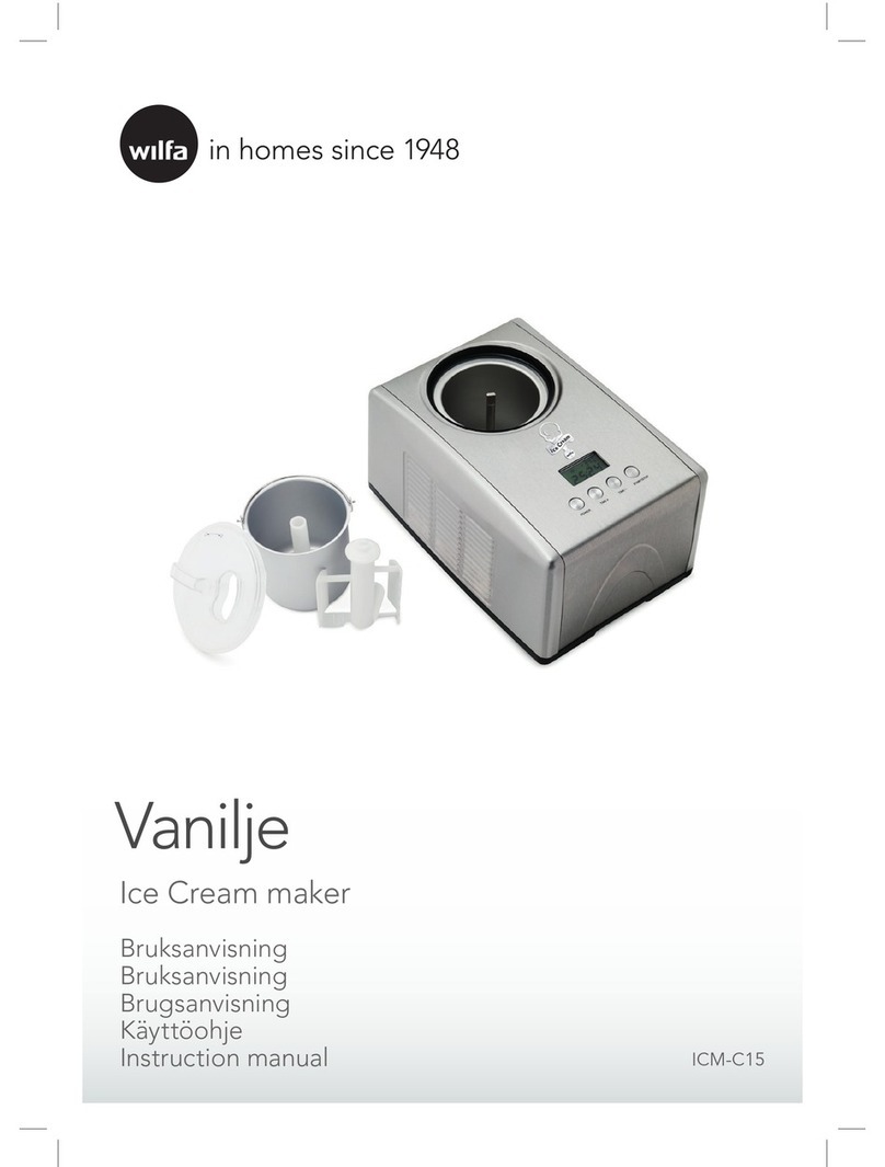 Wilfa Vanilje User manual