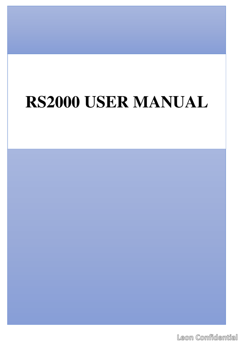 Leon RS2000 user manual