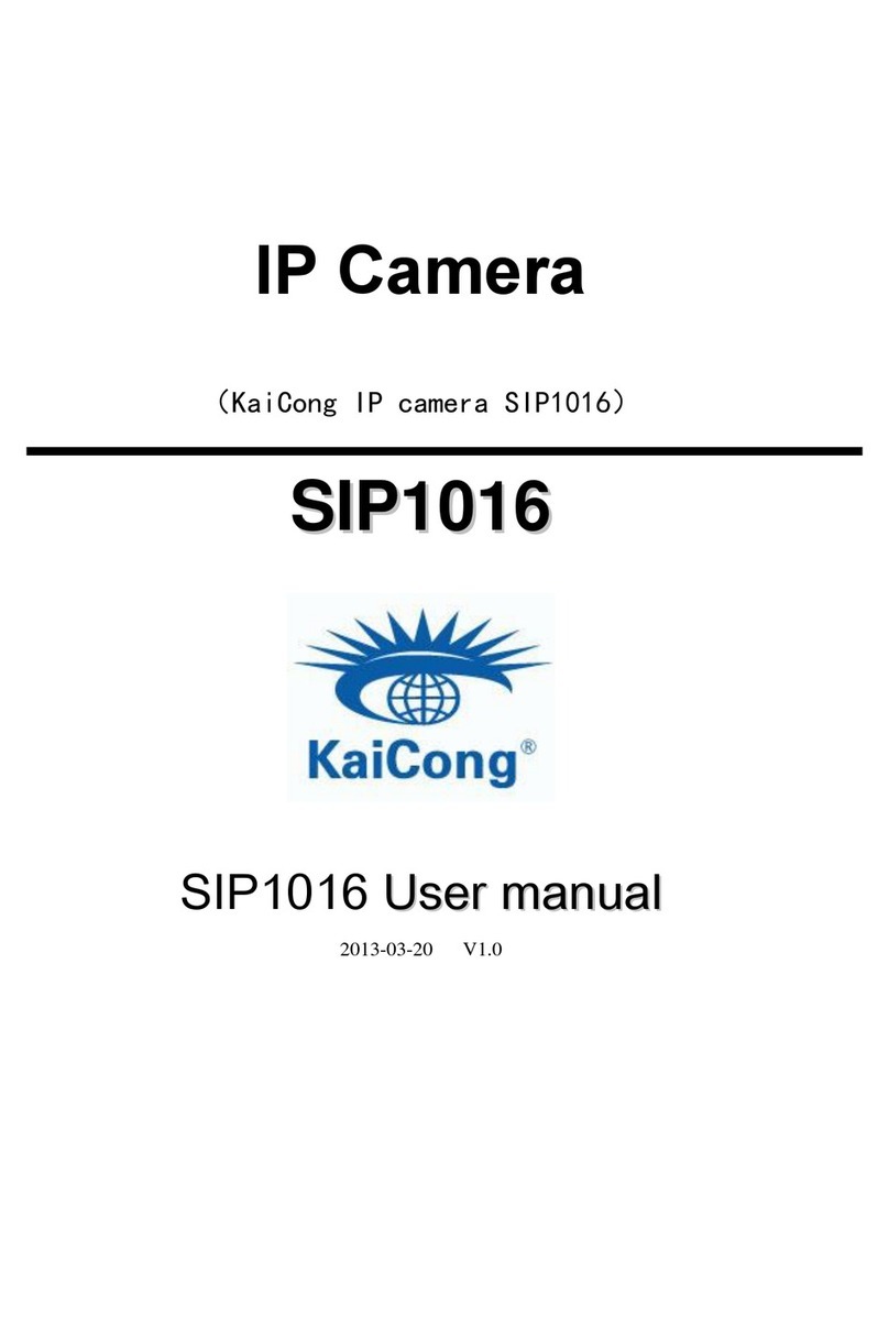 KaiCong SIP1016 user manual