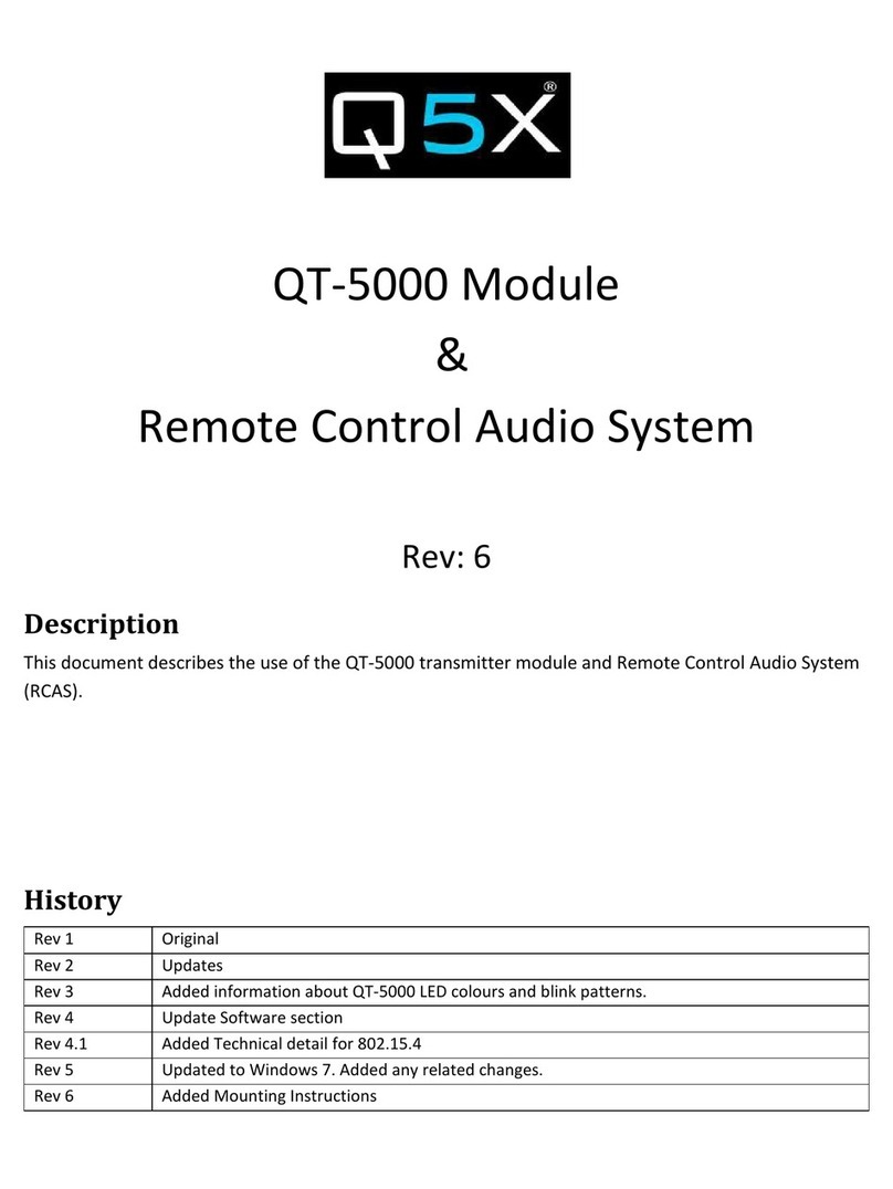 Q5X QT-5000 manual