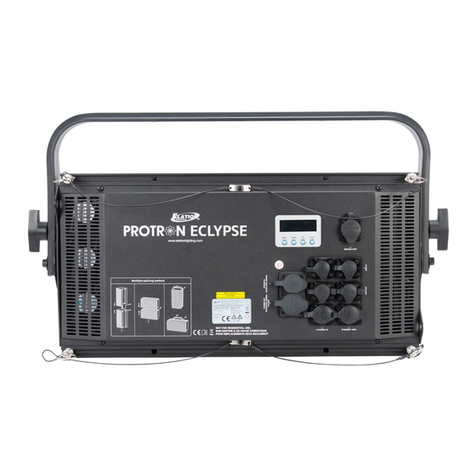 Elation PROTRON ECLYPSE User manual