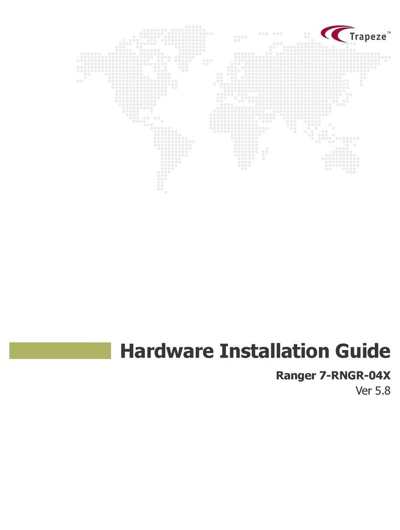 Trapeze Ranger 7-RNGR-04X Hardware installation guide