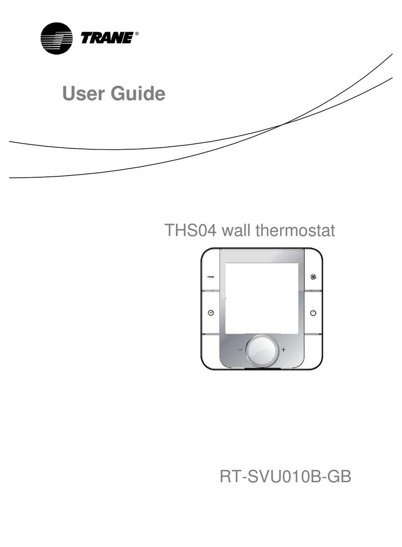 Trane THS04 User manual