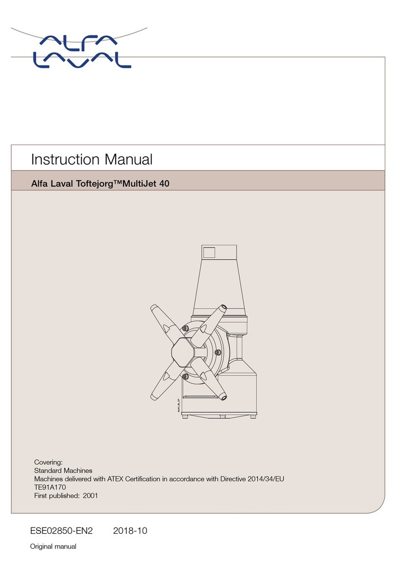 Alfalaval Toftejorg MultiJet 40 instruction manual