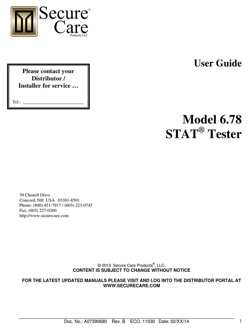 Secure Care STAT 6.78 user guide
