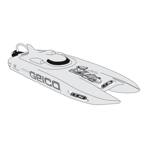 Pro Boat Miss Geico 17 User manual