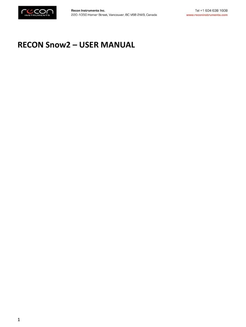 Recon Snow2 user manual