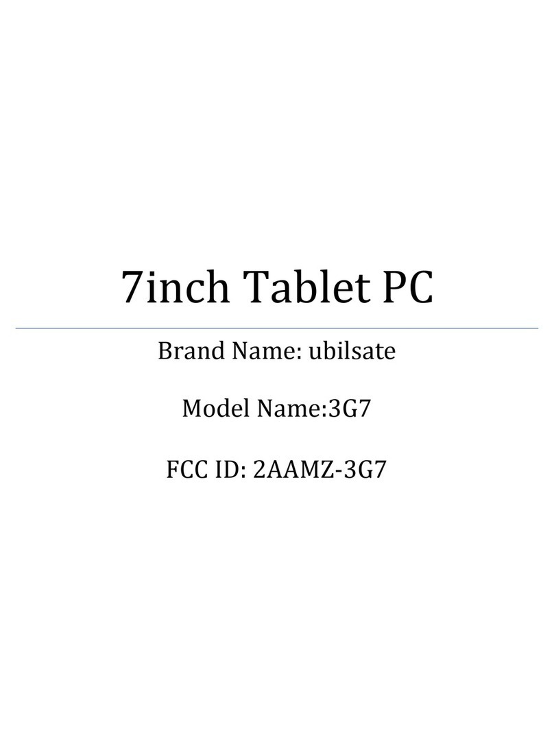 Ubilsate 3G7 user manual