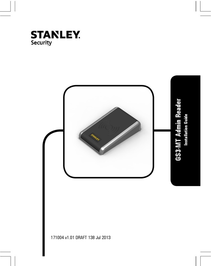Stanley GS3-MT installation guide