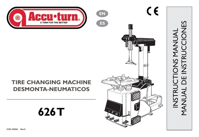 Accu-Turn 626 T instruction manual