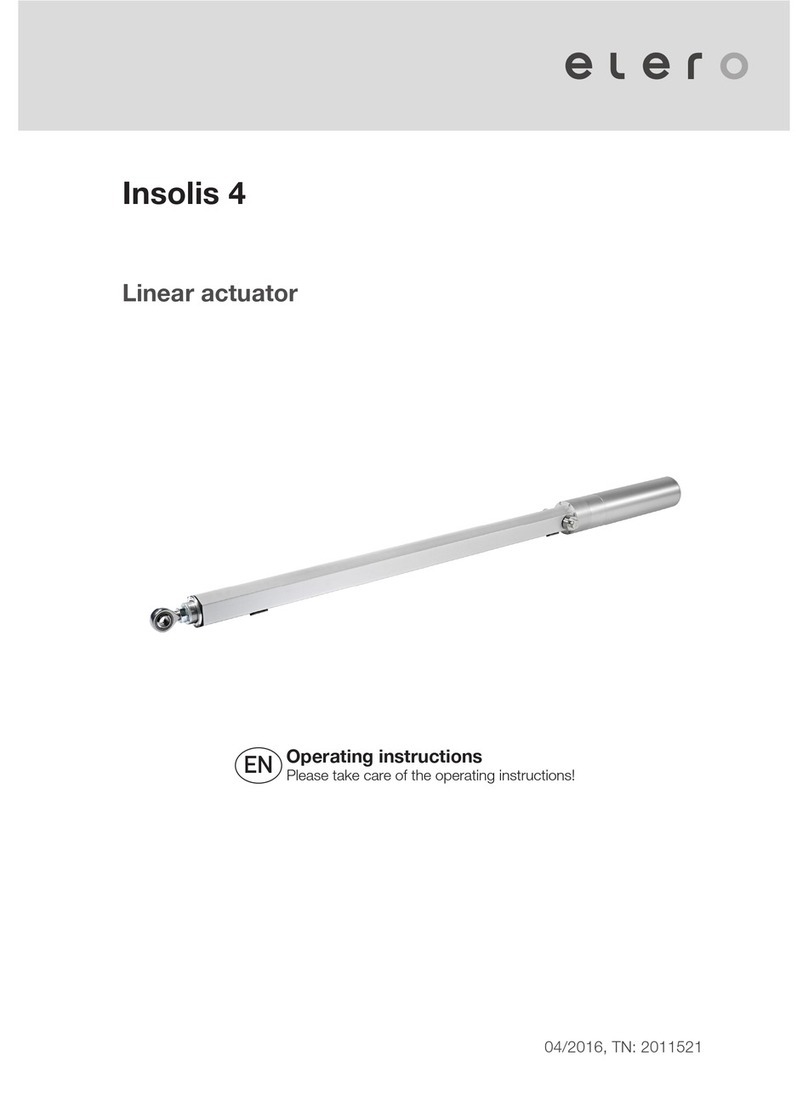 elero Insolis 4 User manual