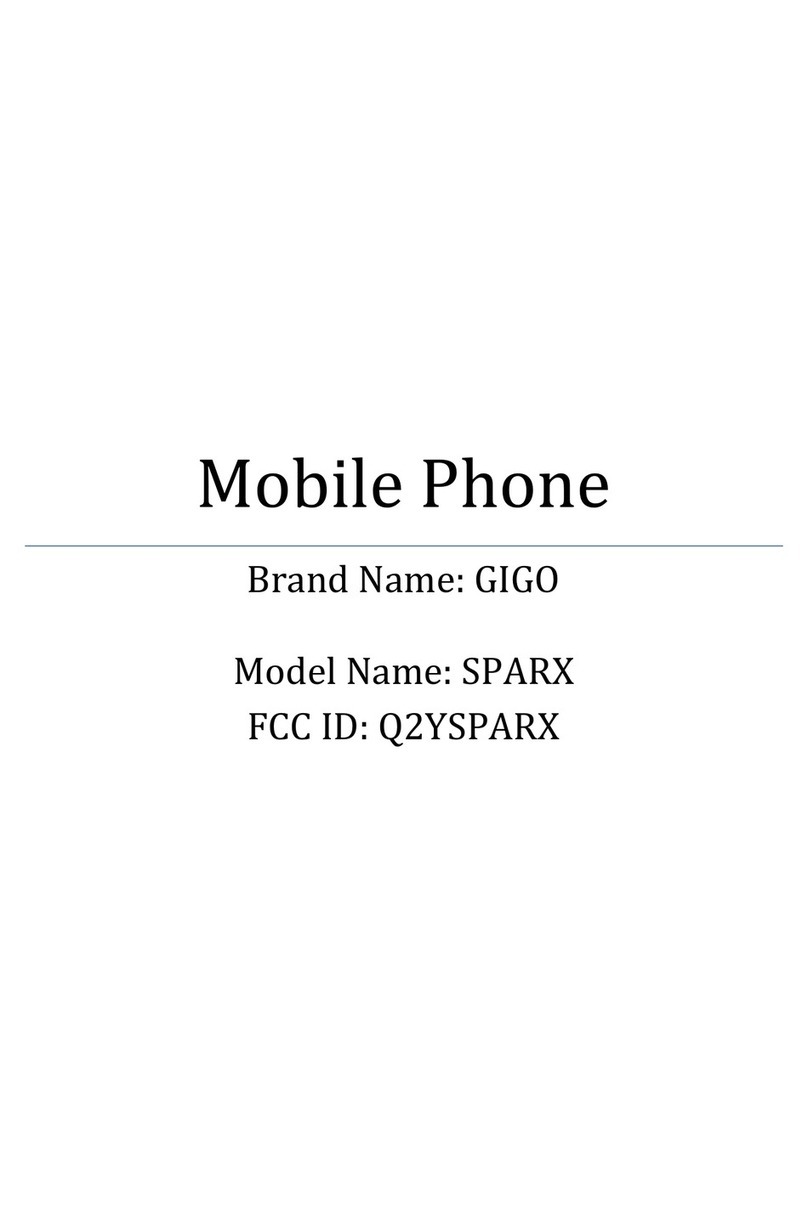 Gigo SPARX User manual