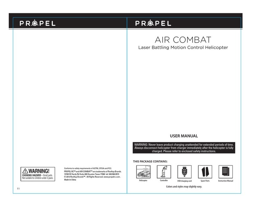 Propel Trampolines Air Combat User manual
