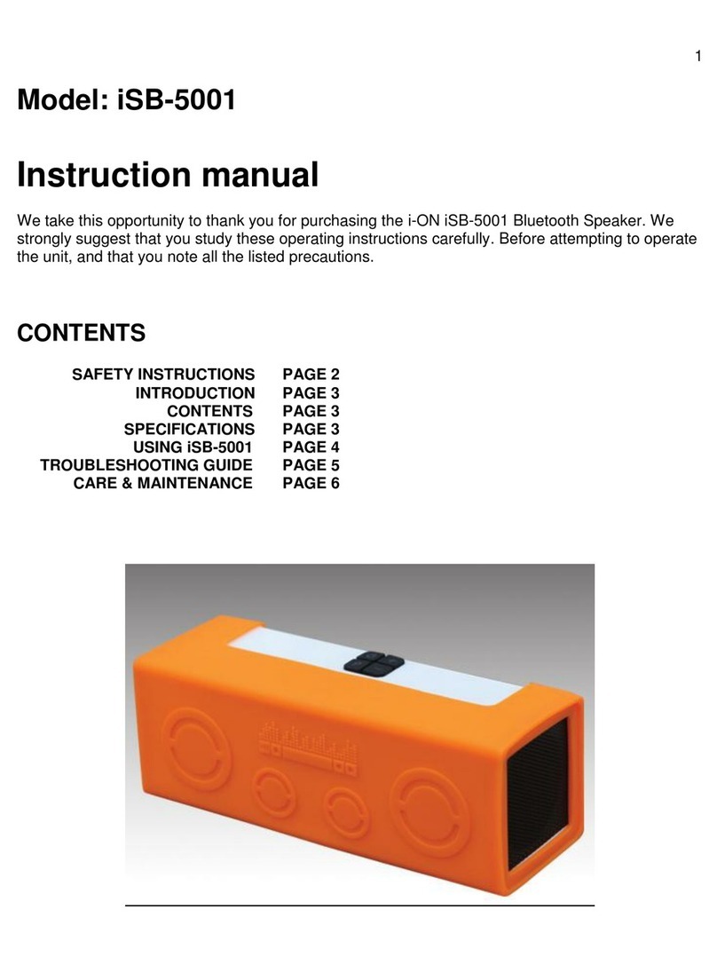 I-On Technology iSB-5001 instruction manual
